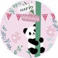 Carte Anniversaire Happy Birthday Le Panda