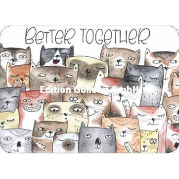 Carte Chats "Better together"