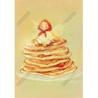 Carte Anniversaire Enfants KB  Fée des Pancakes