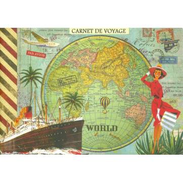 Carnet de voyage Monde - Les carnets de voyage WanderWorld